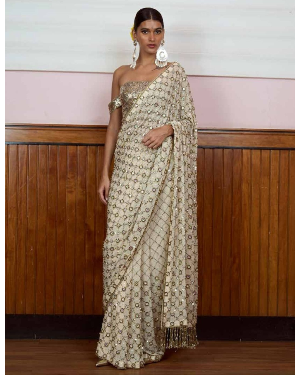 Chandi Sari Set