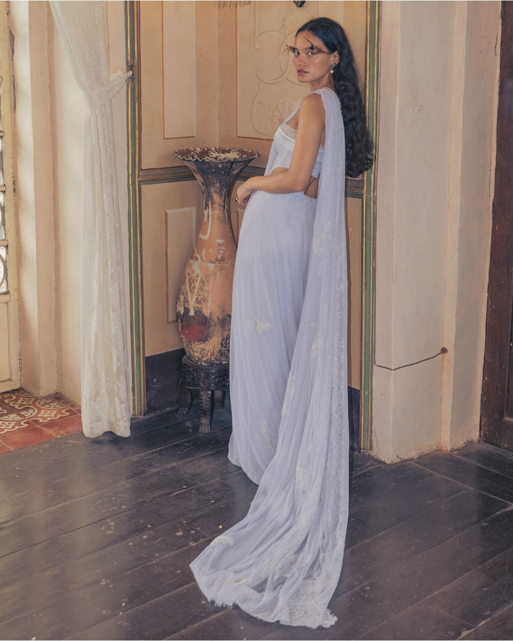 Polite Untill Provoked Sari Set