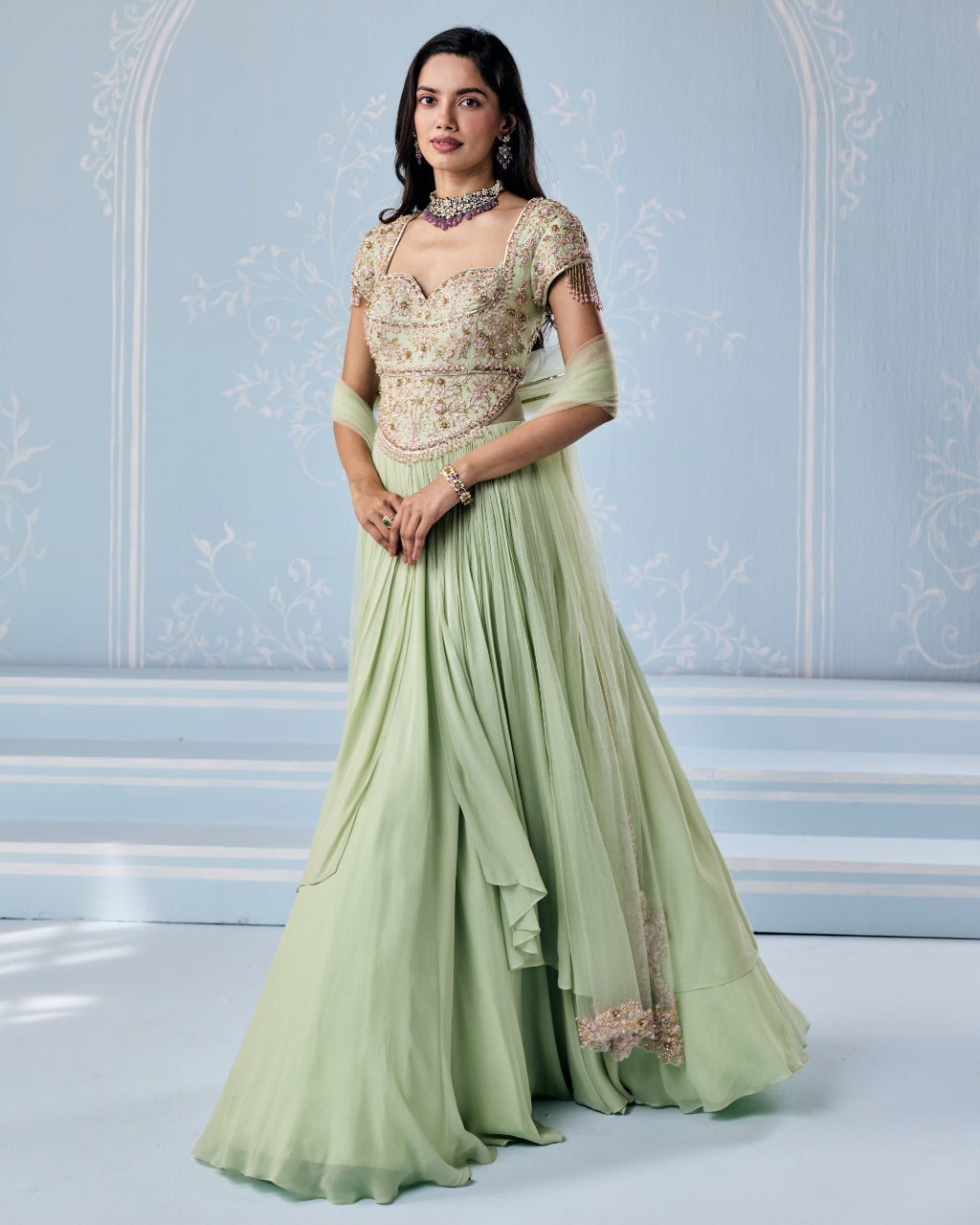Agnes Anarkali Set