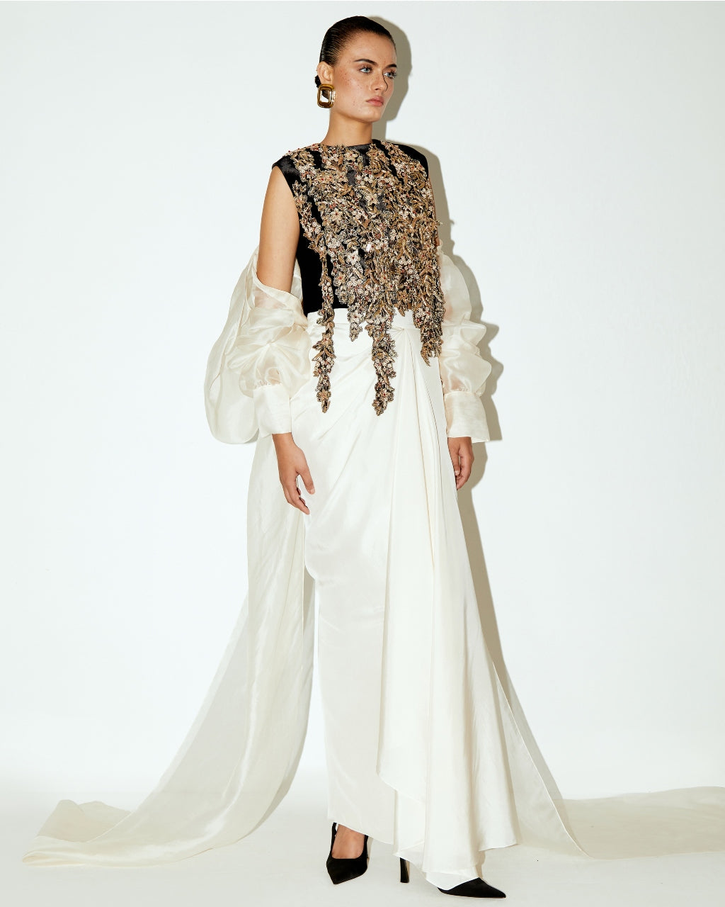 Celeste Basque & Inez Skirt With Lalisa Cape