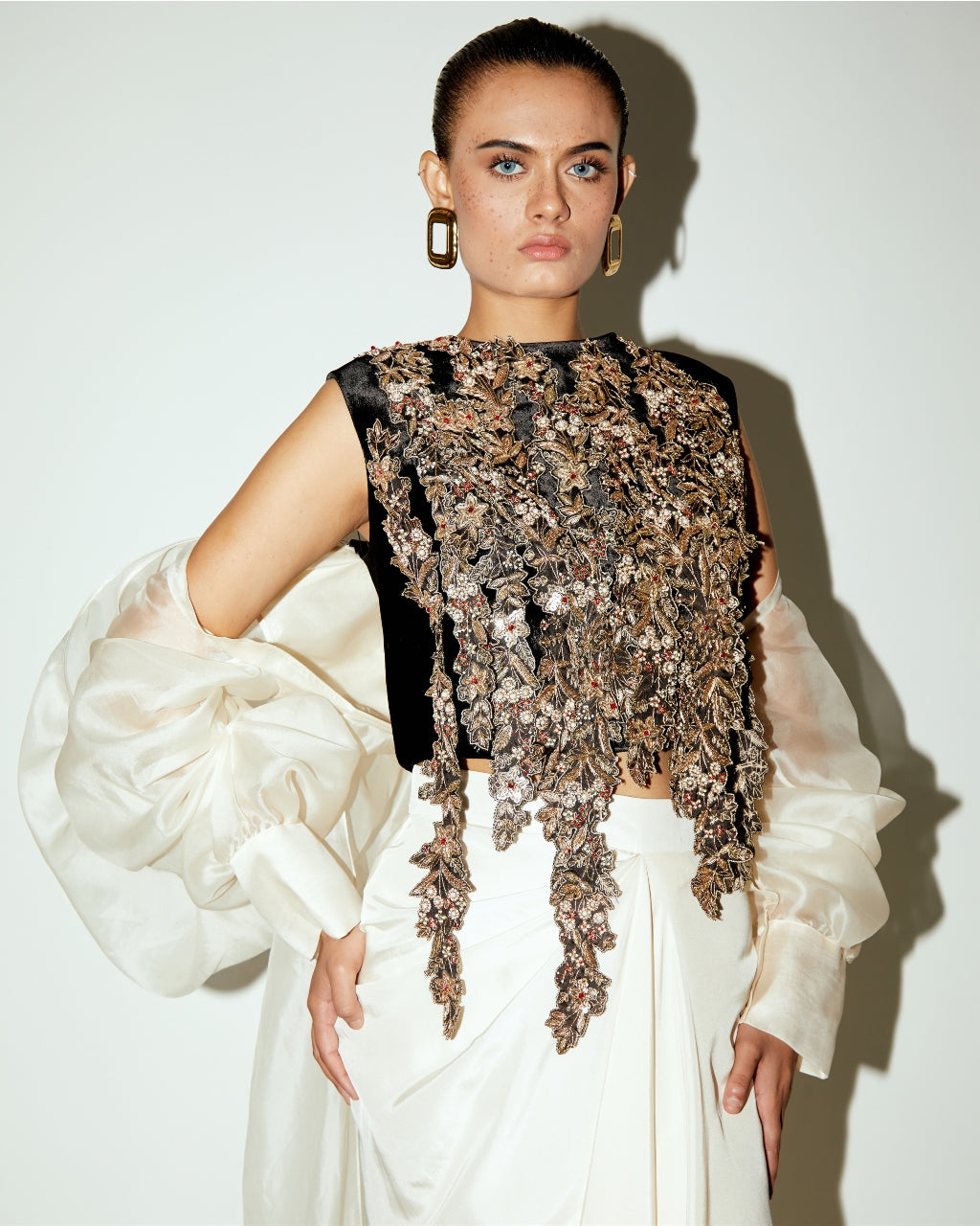 Celeste Basque & Inez Skirt With Lalisa Cape