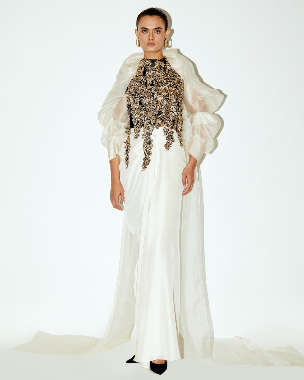 Celeste Basque & Inez Skirt With Lalisa Cape