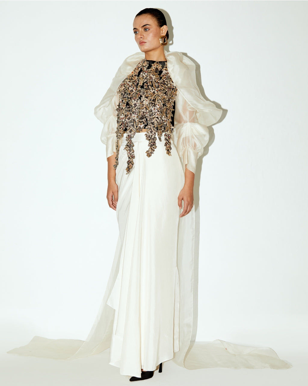 Celeste Basque & Inez Skirt With Lalisa Cape