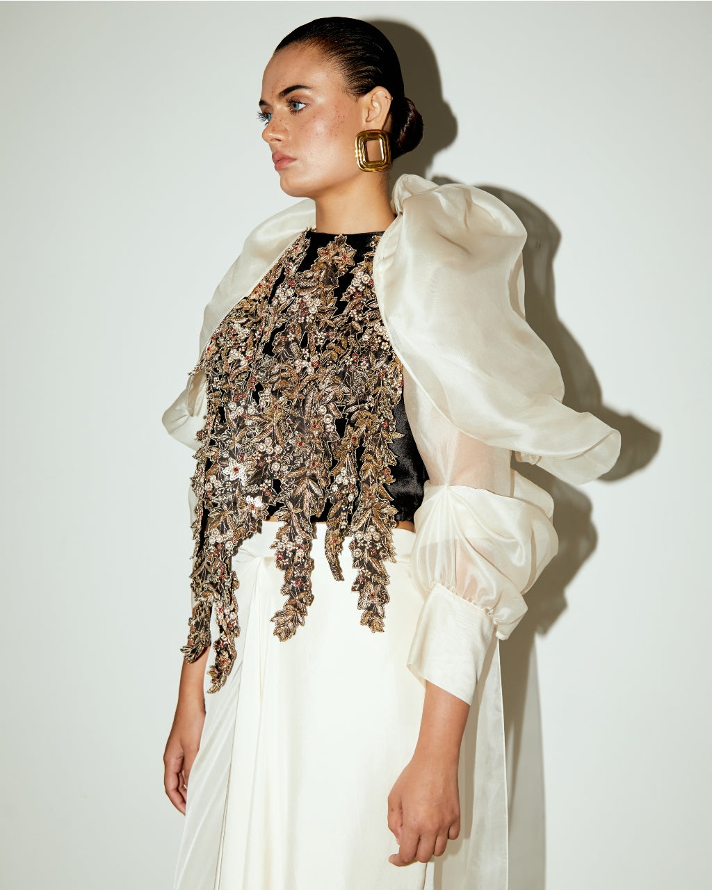 Celeste Basque & Inez Skirt With Lalisa Cape