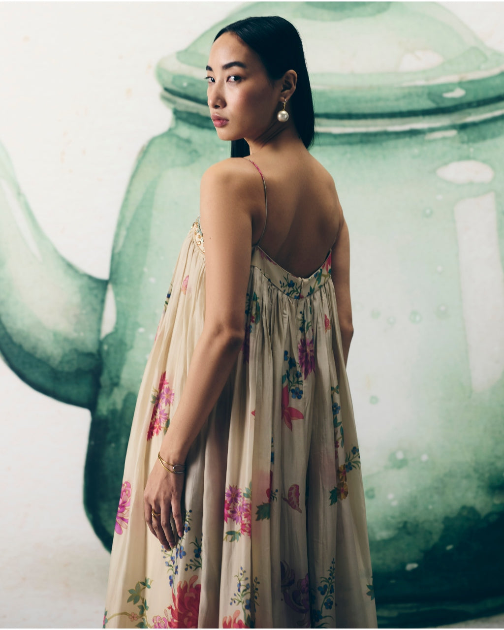 Yume Ivory Jumpsuit Set