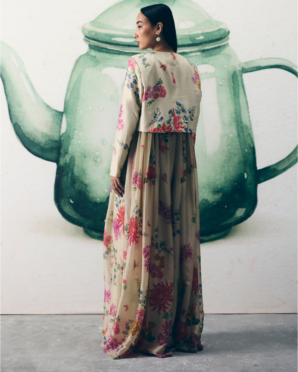Yume Ivory Jumpsuit Set