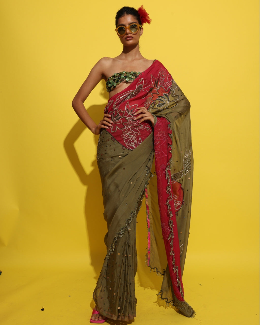 Jaanejaan Sari Set