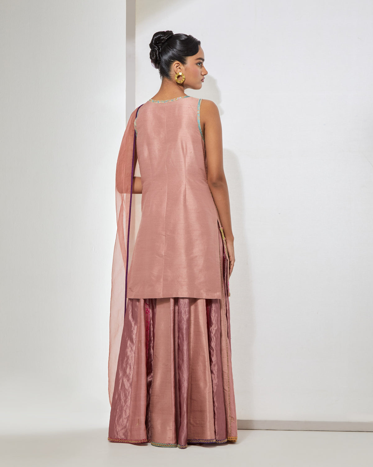 Blush Pink Sharara Set