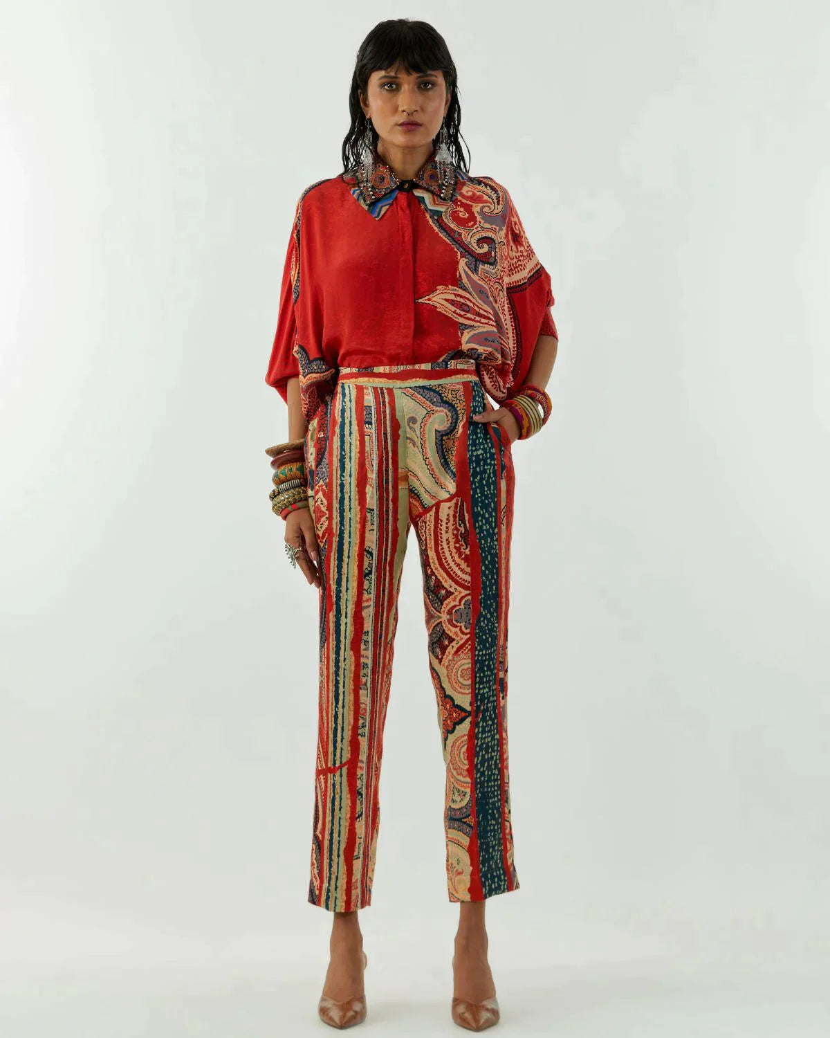 Red Mandala Pant