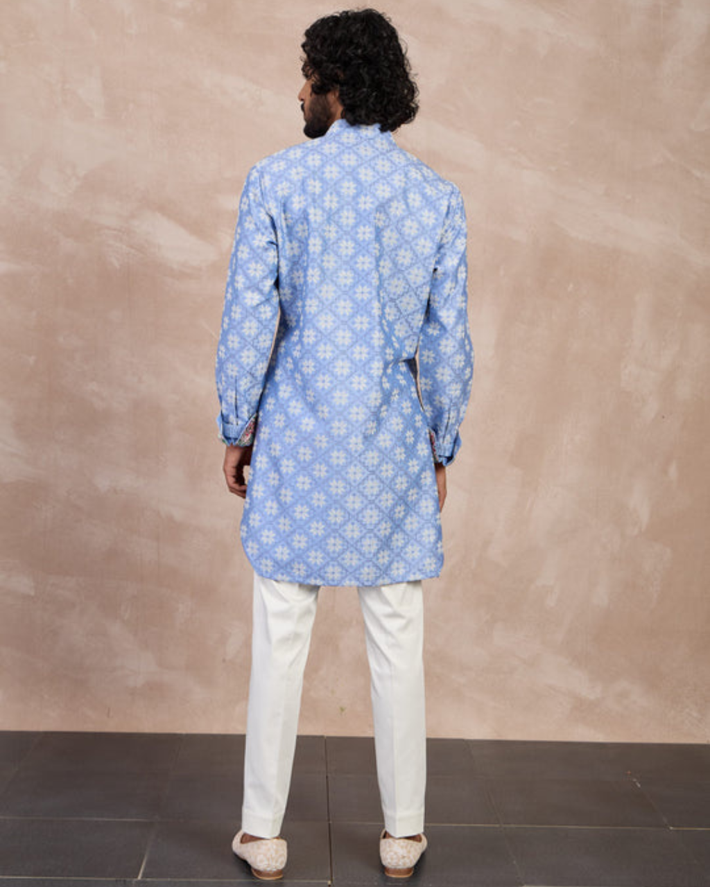 Persian Violet Foe Kurta Set