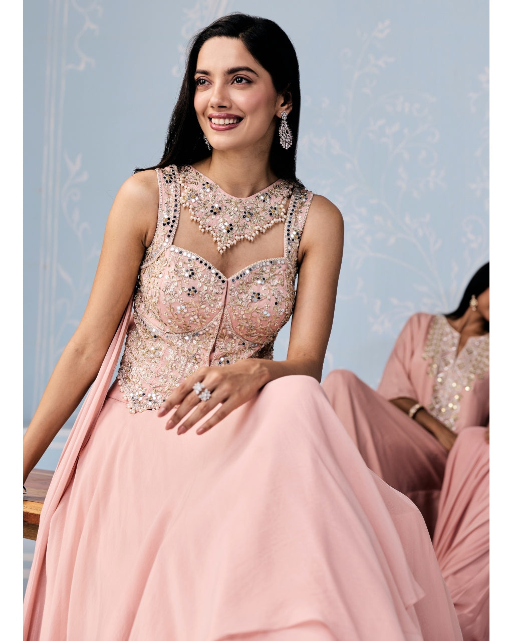 Raven Lehenga Set