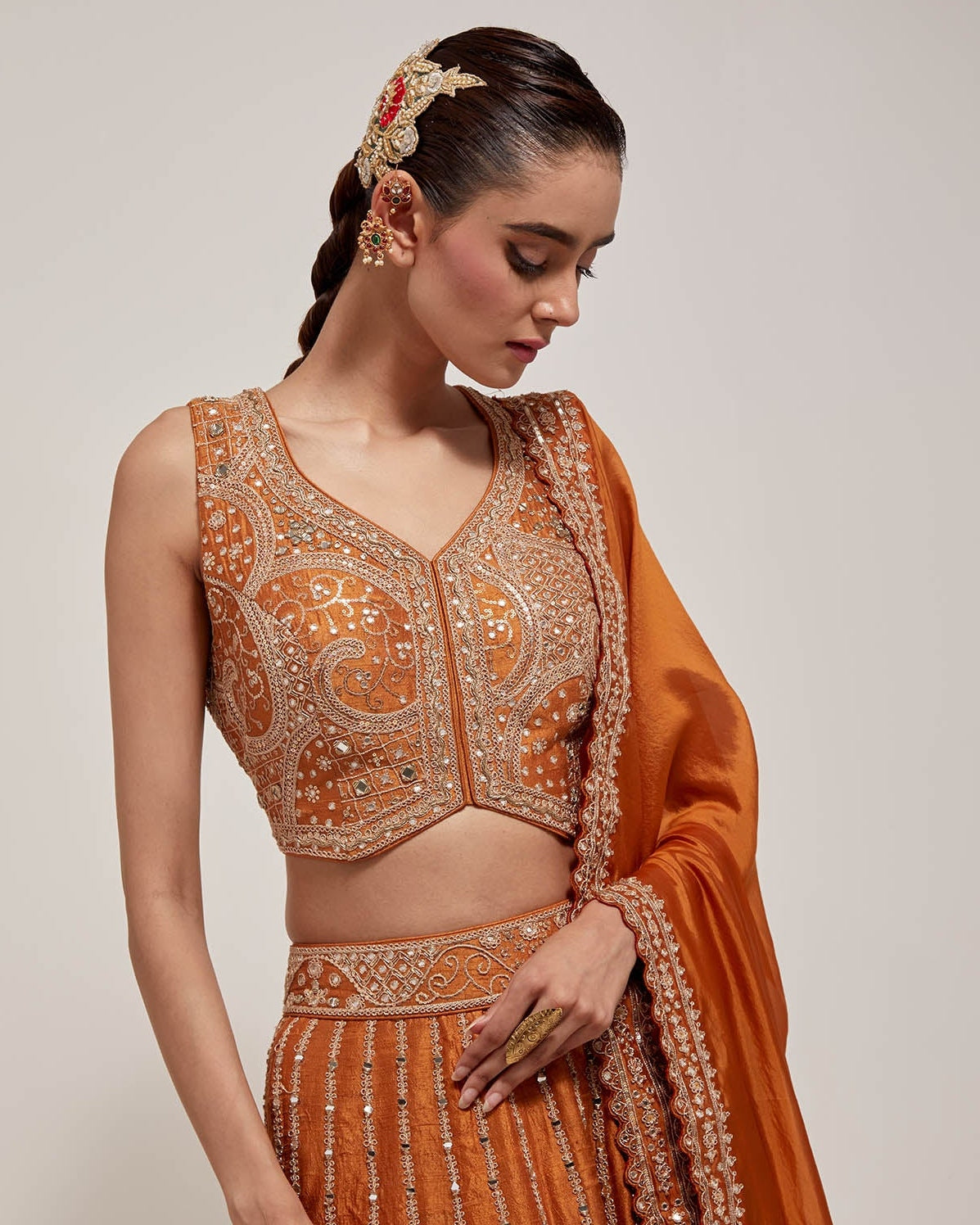 Amer Lehenga Set