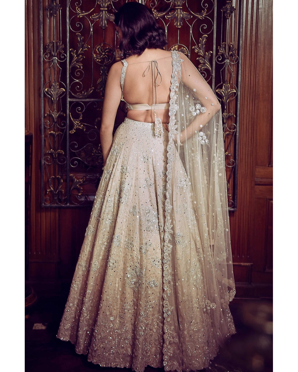 The Starlight Mogra Lehenga Set