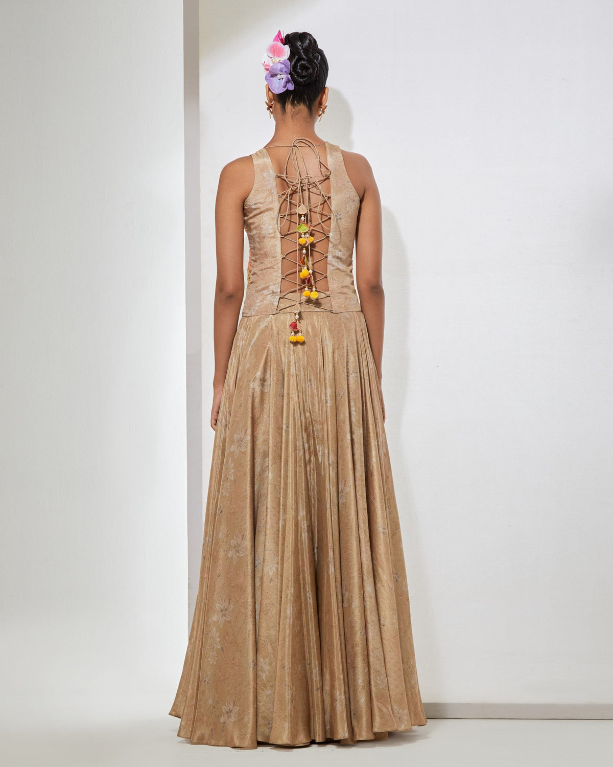 Champagne Gold Corset & Skirt