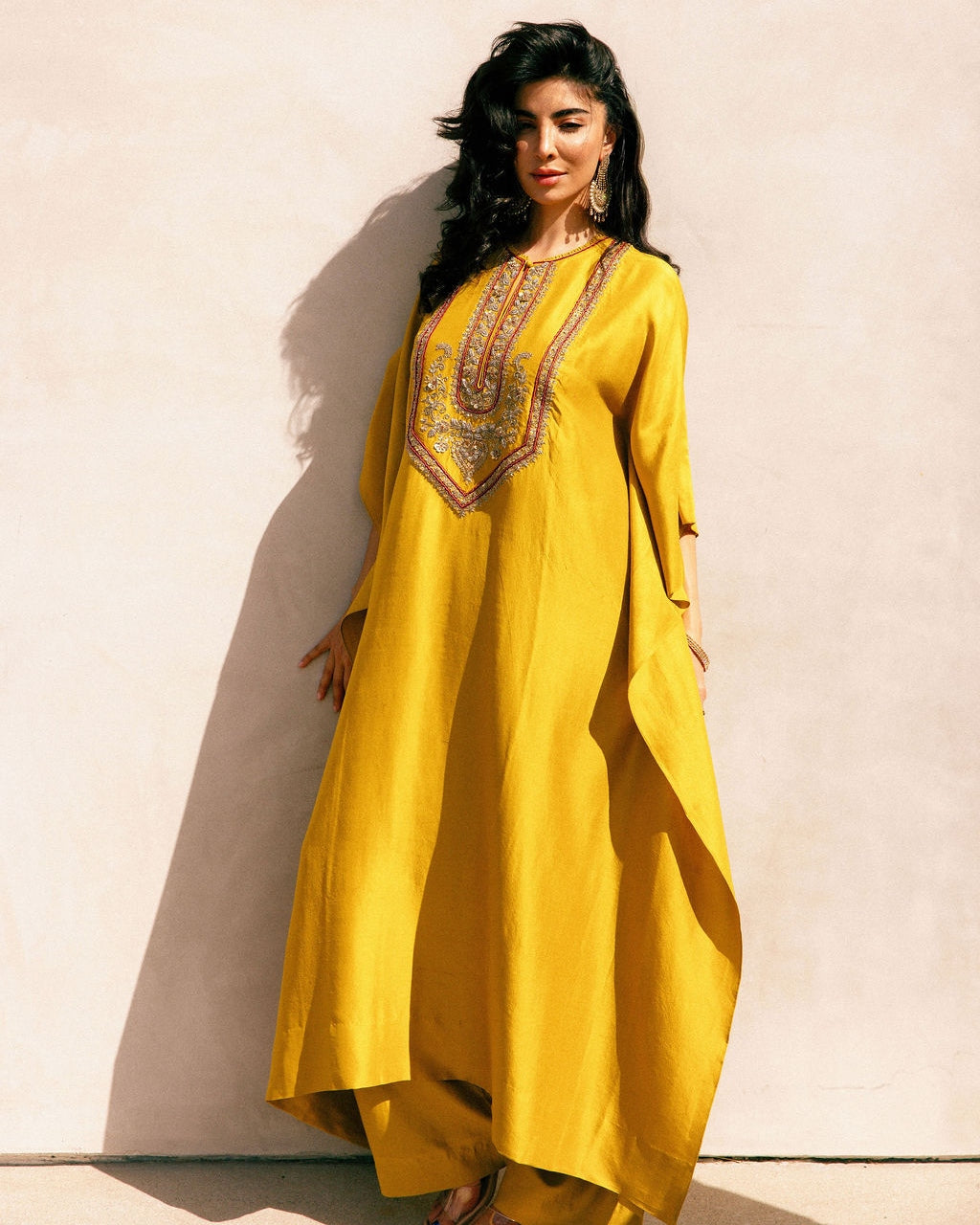 Mustard Thea Kaftan