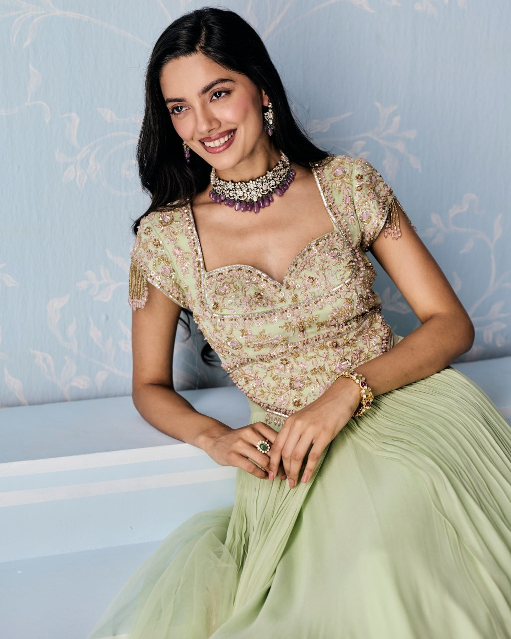 Agnes Anarkali Set