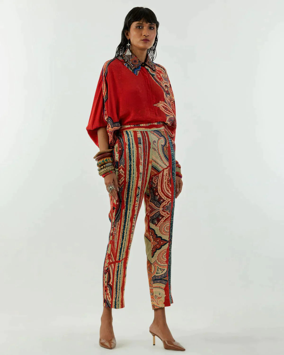 Red Mandala Pant