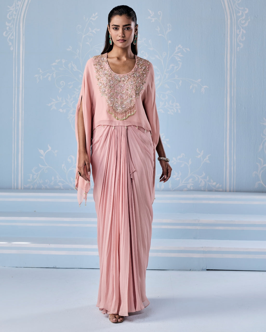 Fizola Kaftan Skirt Set