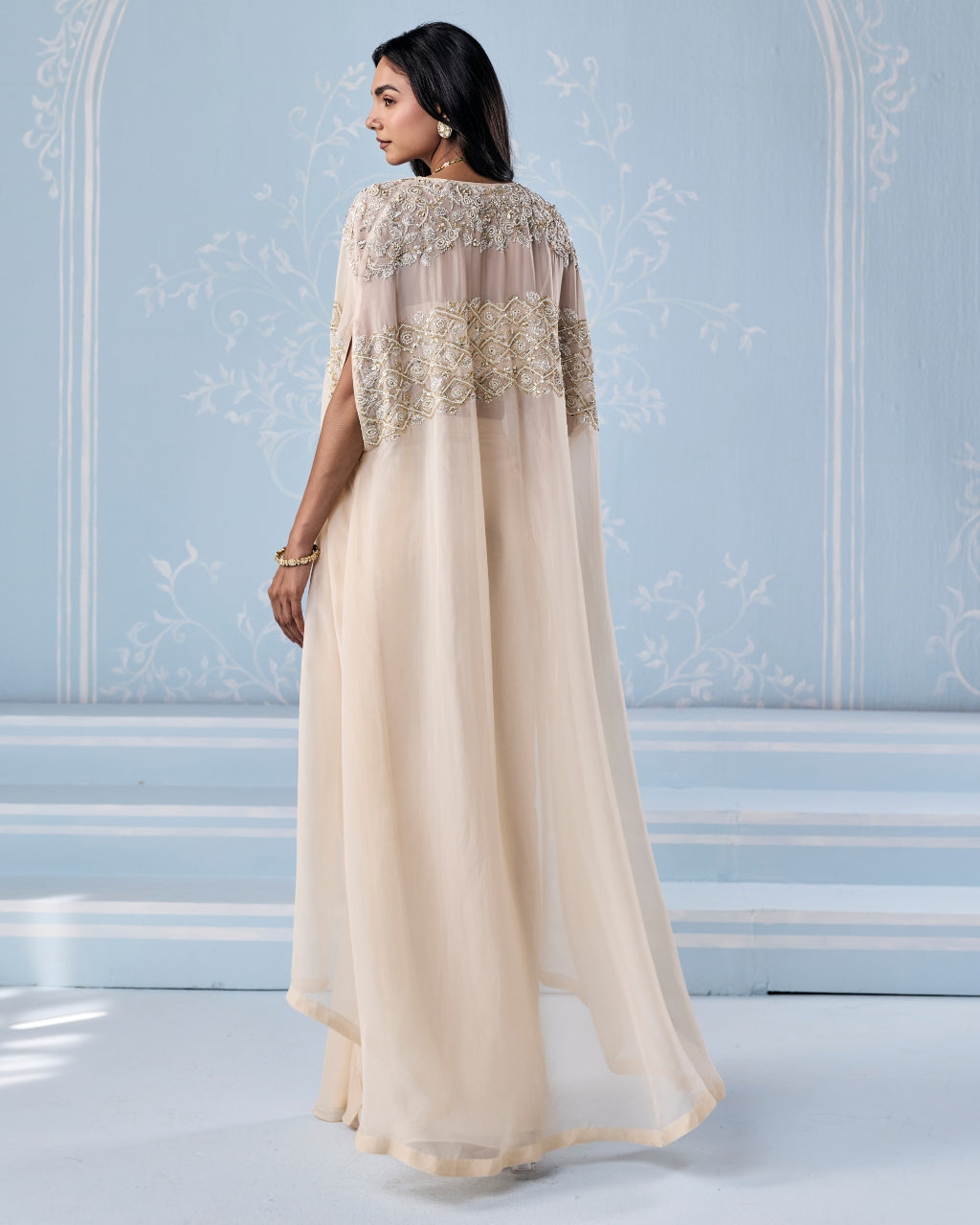 Selita Choli Cape Skirt