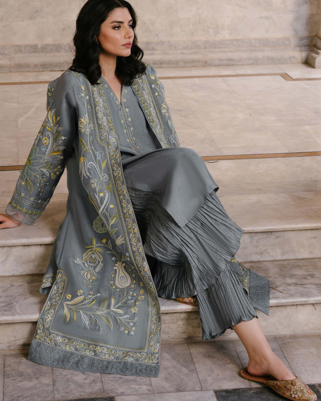 Shikara, Choga and Crushed Izaar