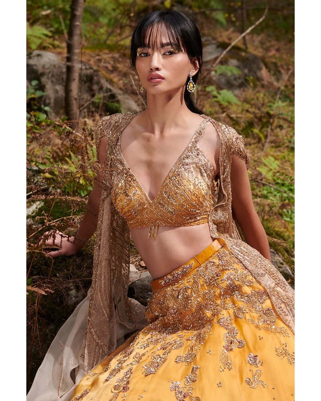 Suzy Organza Lehenga Set