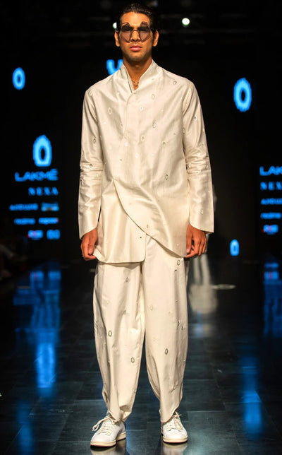 Cluster Eyes Wing Shacket Set