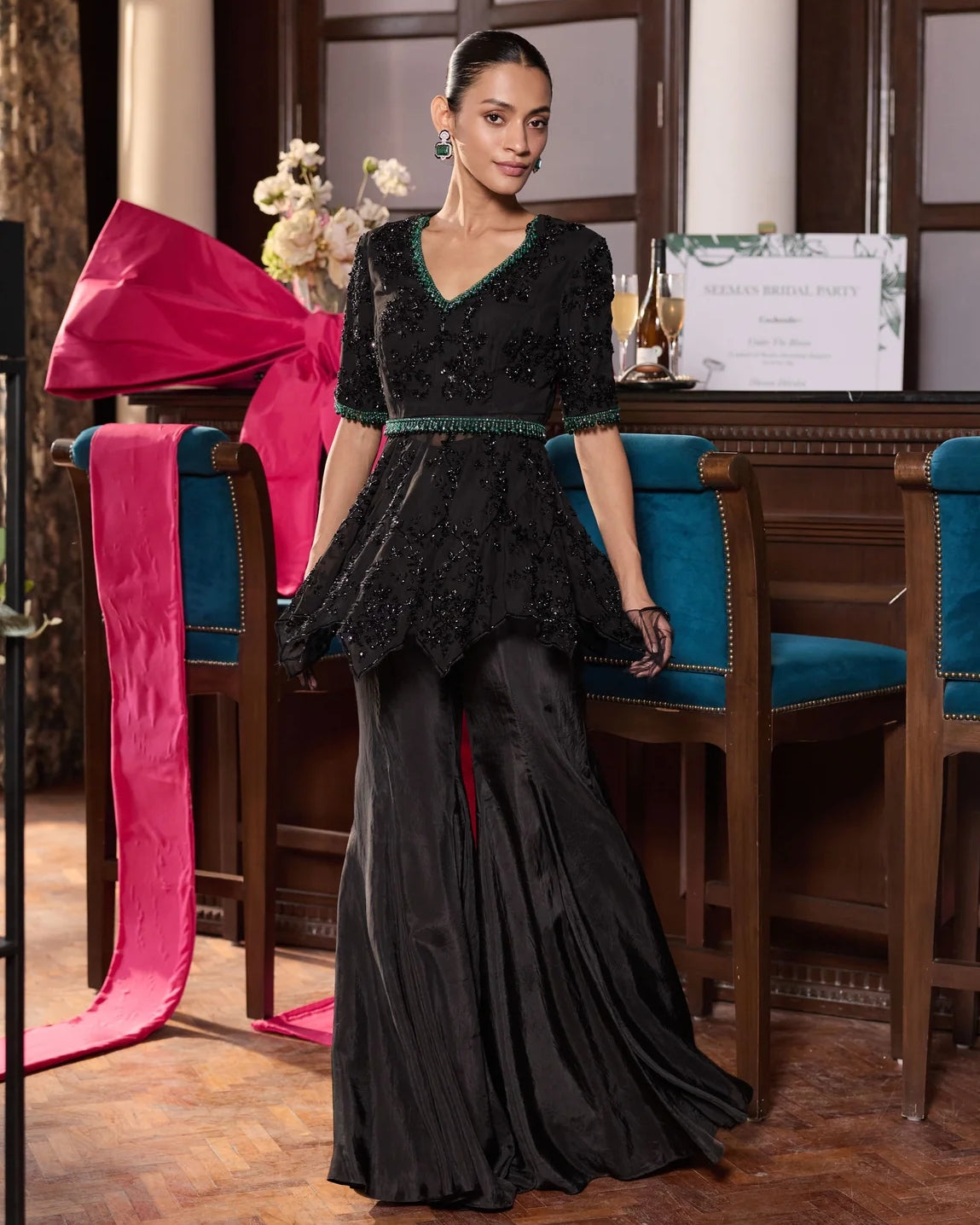 Alana Flared Pants Set