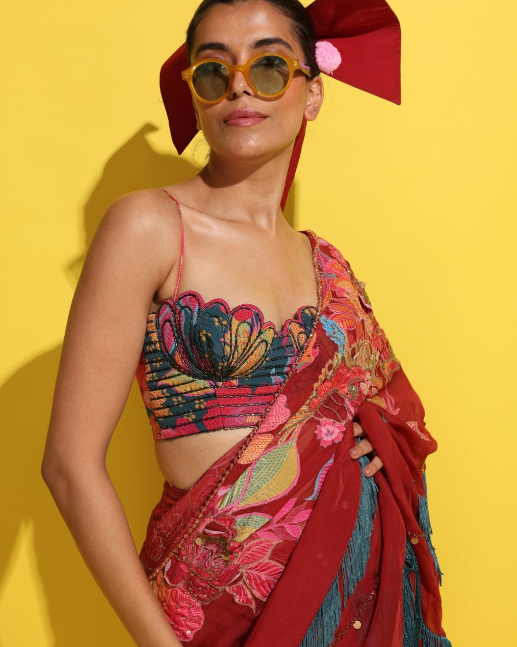 Chakachak Sari Set