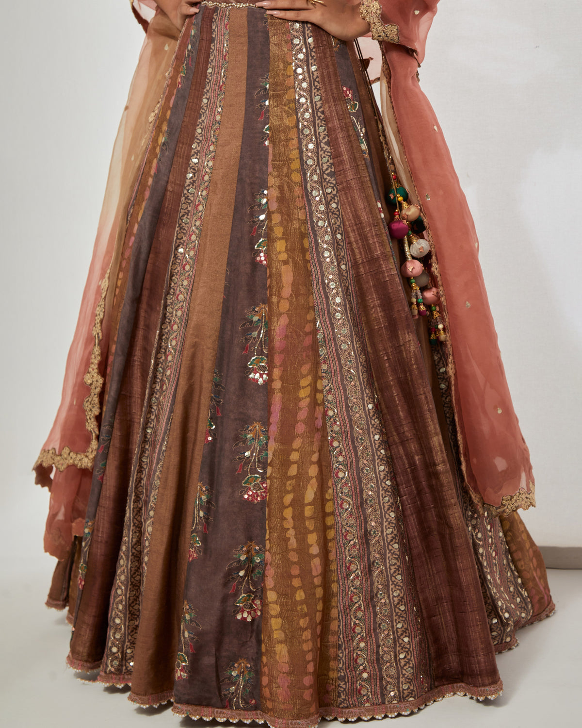 Amber Bloom Lehenga Set