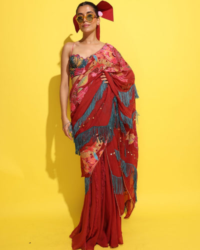Chakachak Sari Set