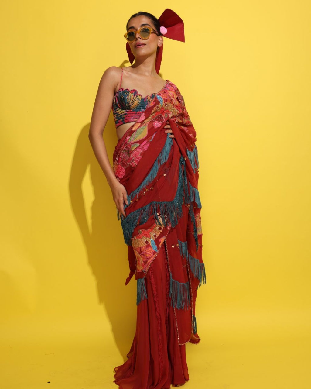 Chakachak Sari Set