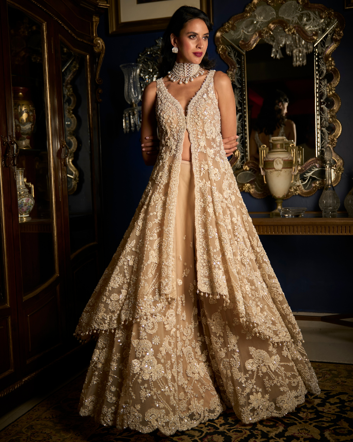 modern sangeet dresses for bride Bridal Sangeet KYNAH
