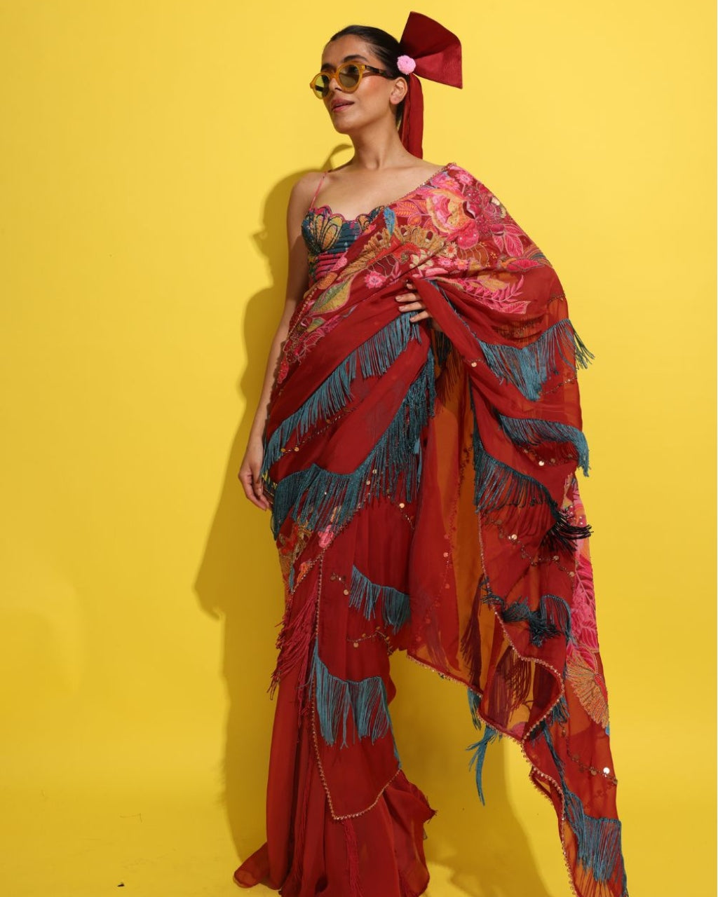 Chakachak Sari Set