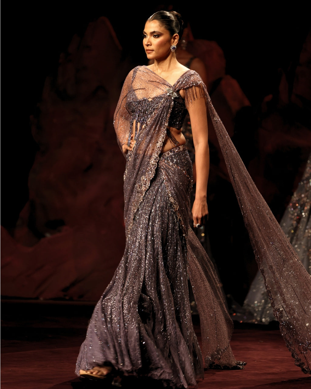 Sharvani Sari Set