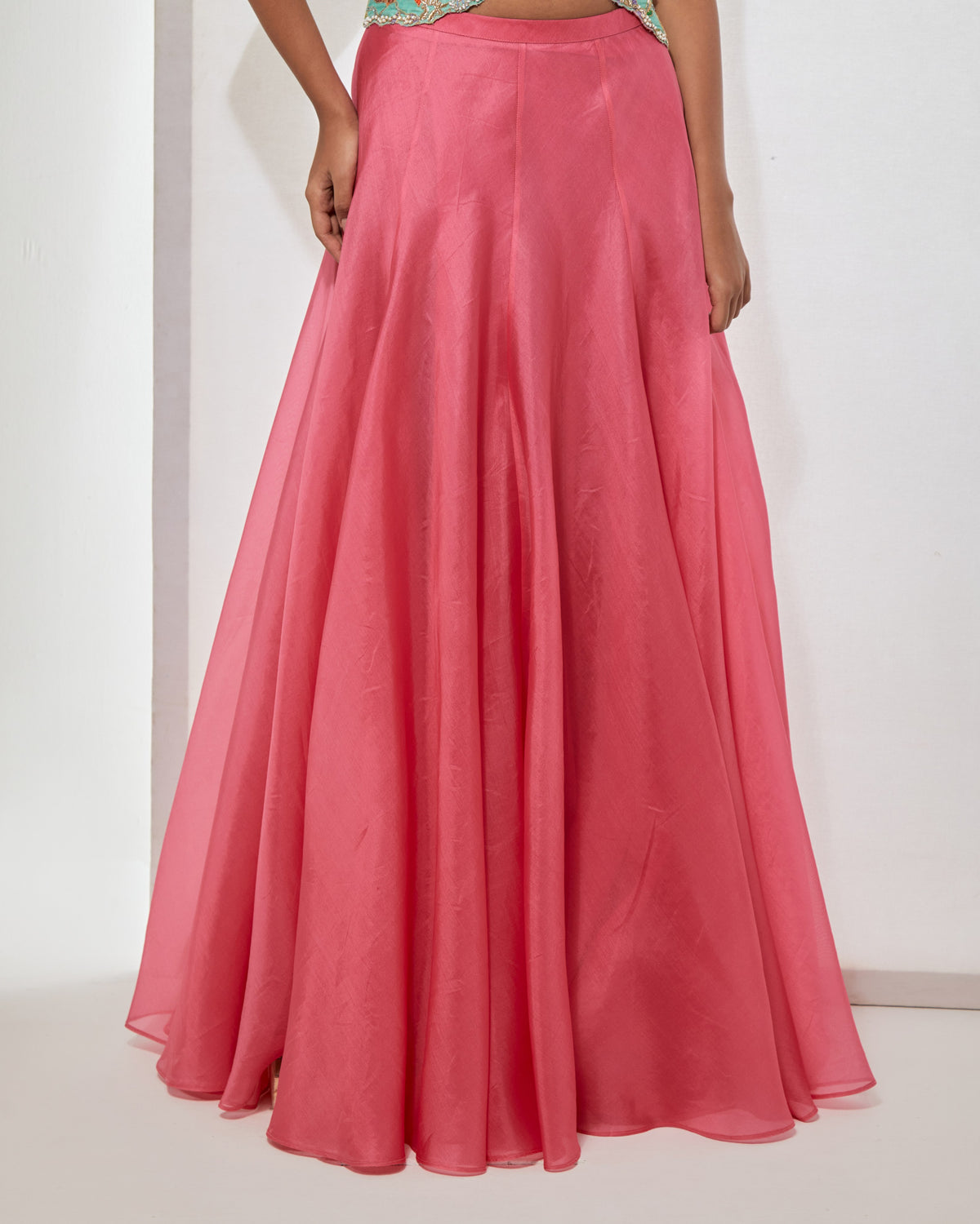 Gulbahar Aqua Corset & Skirt