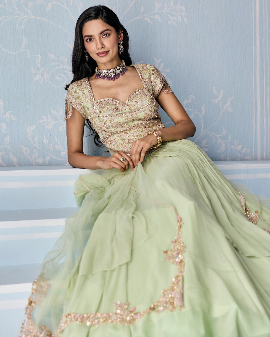 Agnes Anarkali Set