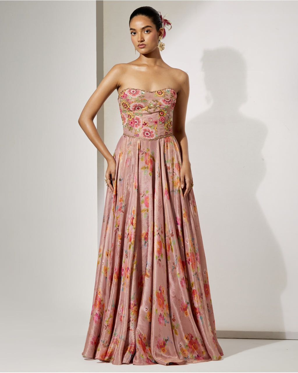 Blush Corset & Skirt Set