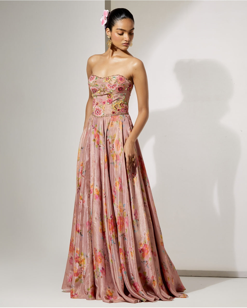 Blush Corset & Skirt Set