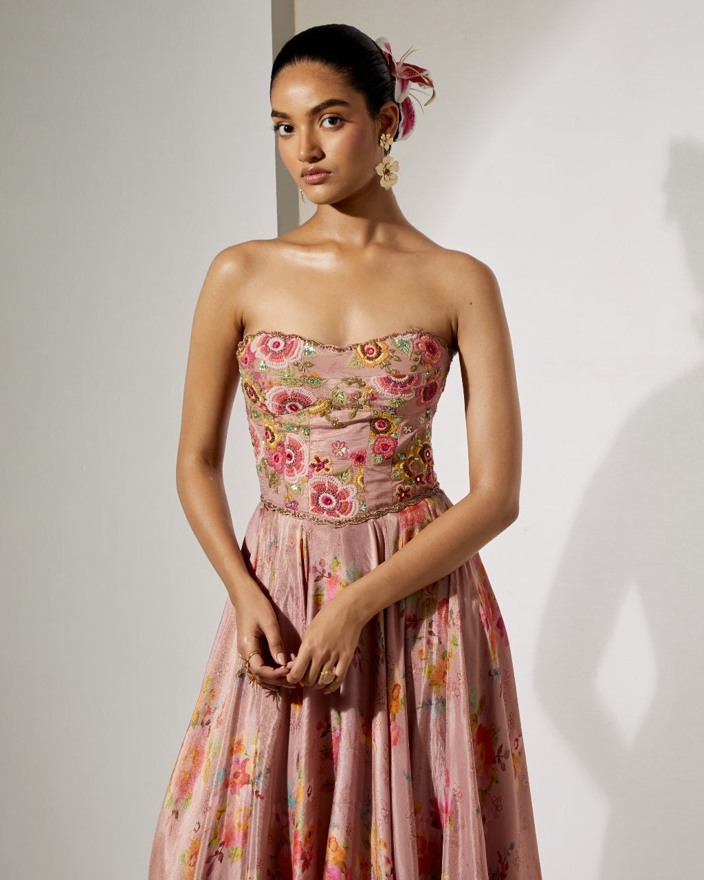 Blush Corset & Skirt Set