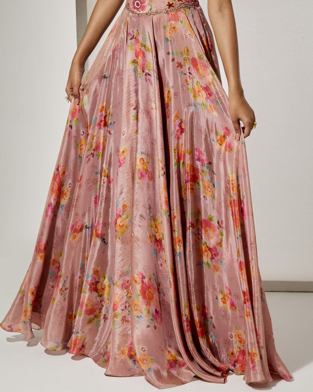 Blush Corset & Skirt Set