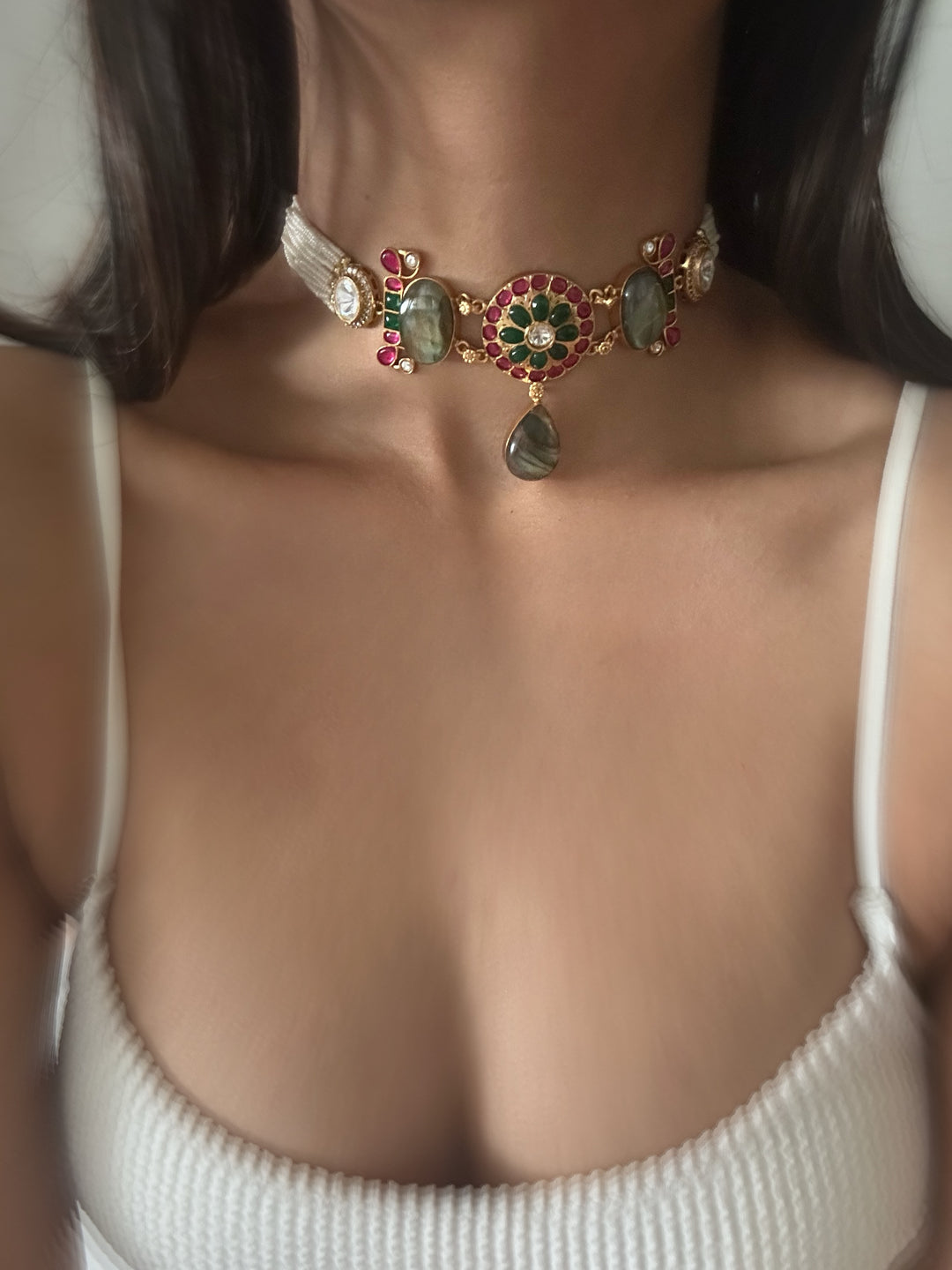 Prehnite Francis Necklace