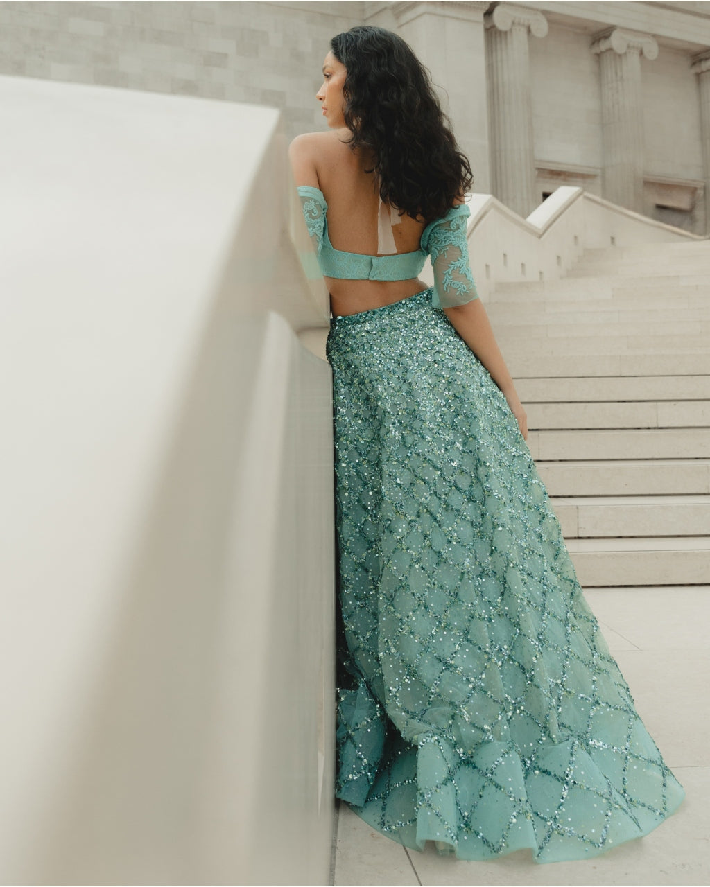 Sea Fairy Sparkle Skirt Set