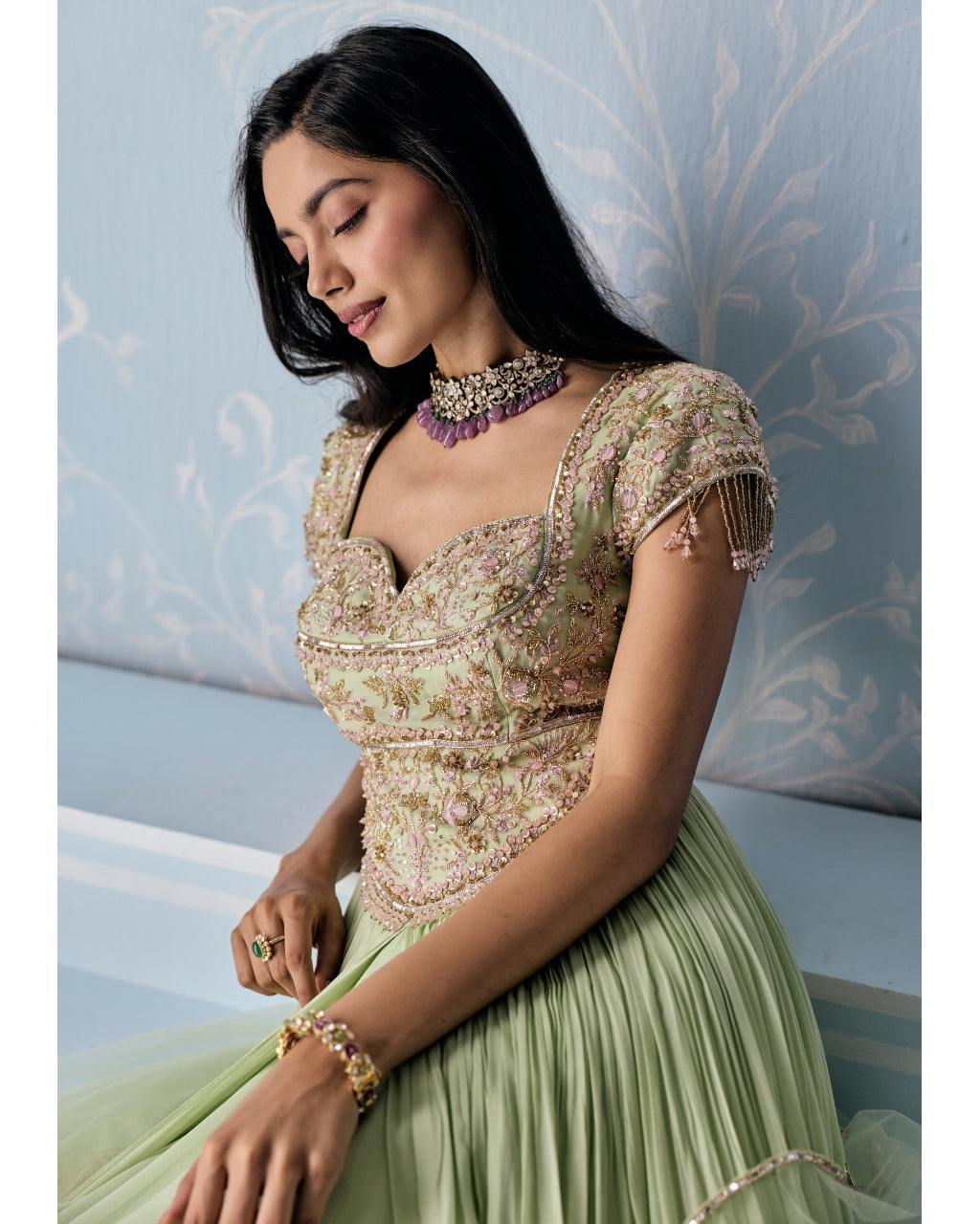Agnes Anarkali Set