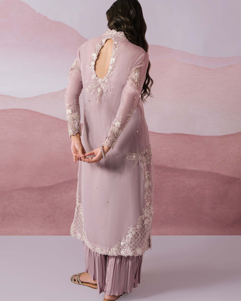 Anam, Choli and Crushed Izaar