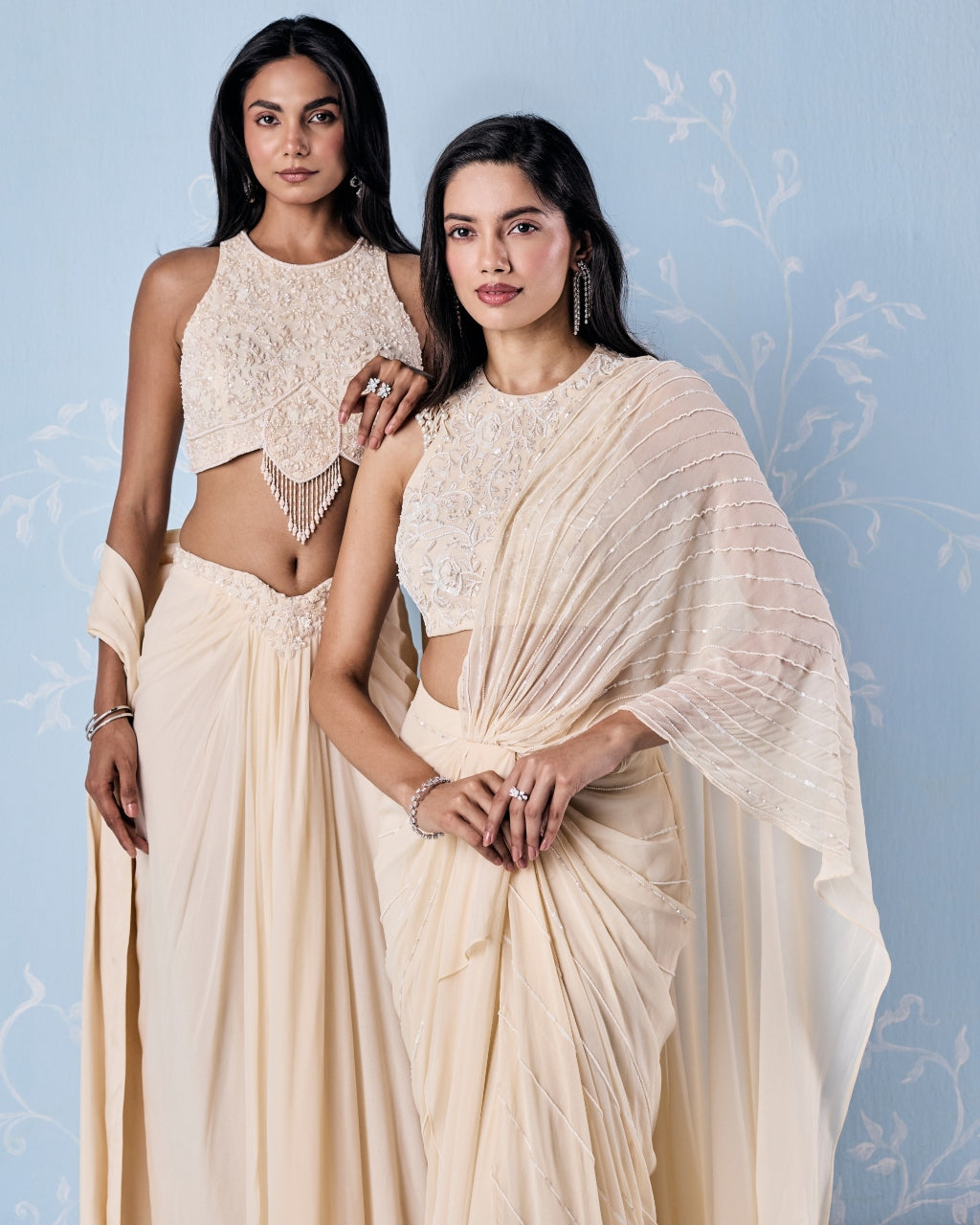 Gisele Choli Skirt Stole