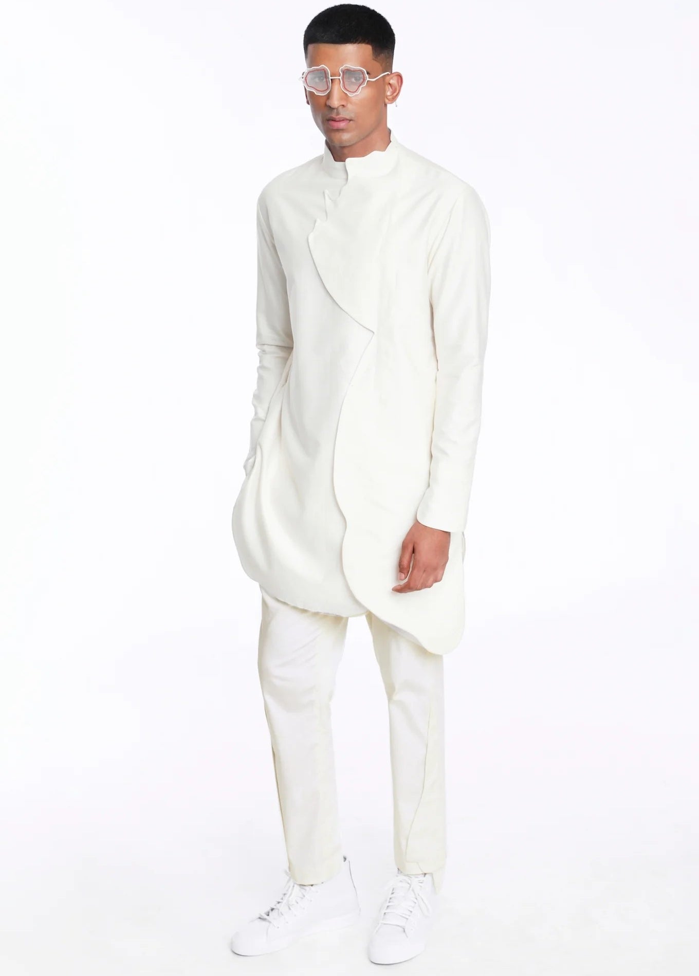 Wing Leaf Shacket Set