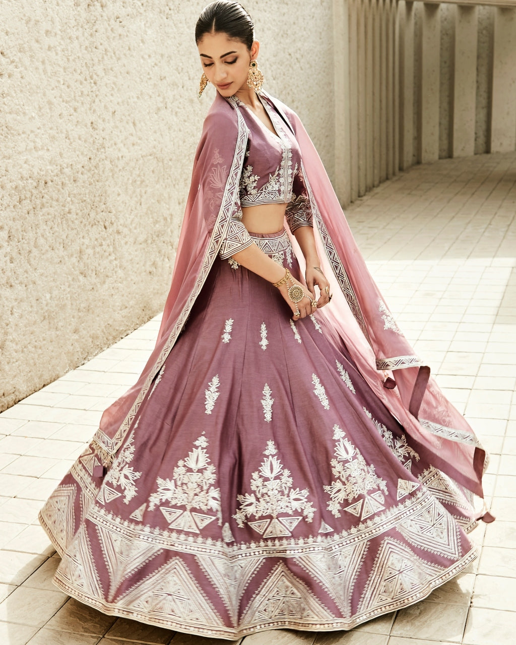 The Global Indian Lehenga Set