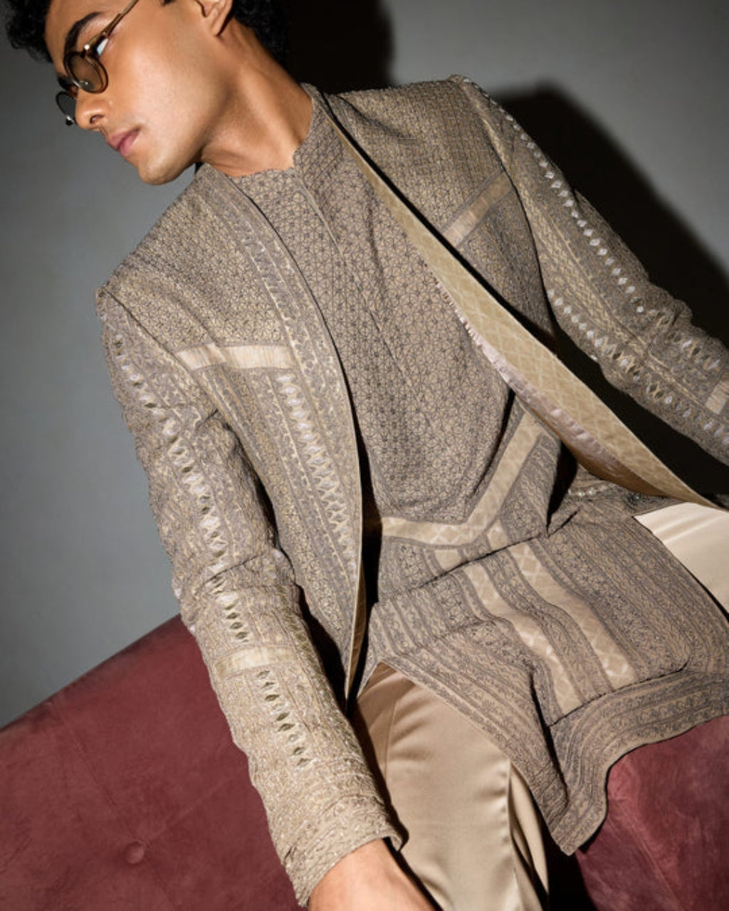 Baroque 2.0 Crop Jacket Set