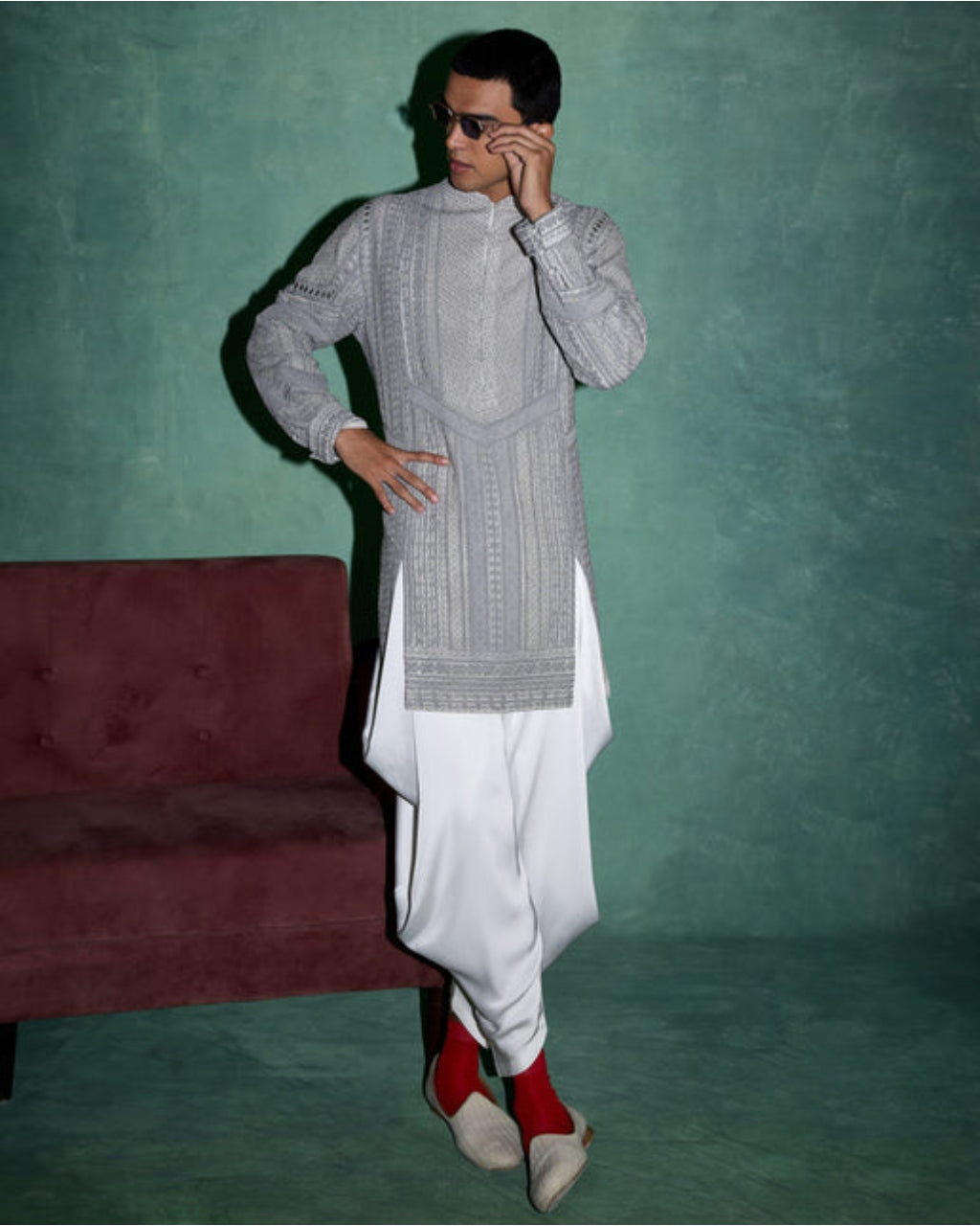 Baroque 2.0 Panel Kurta Set