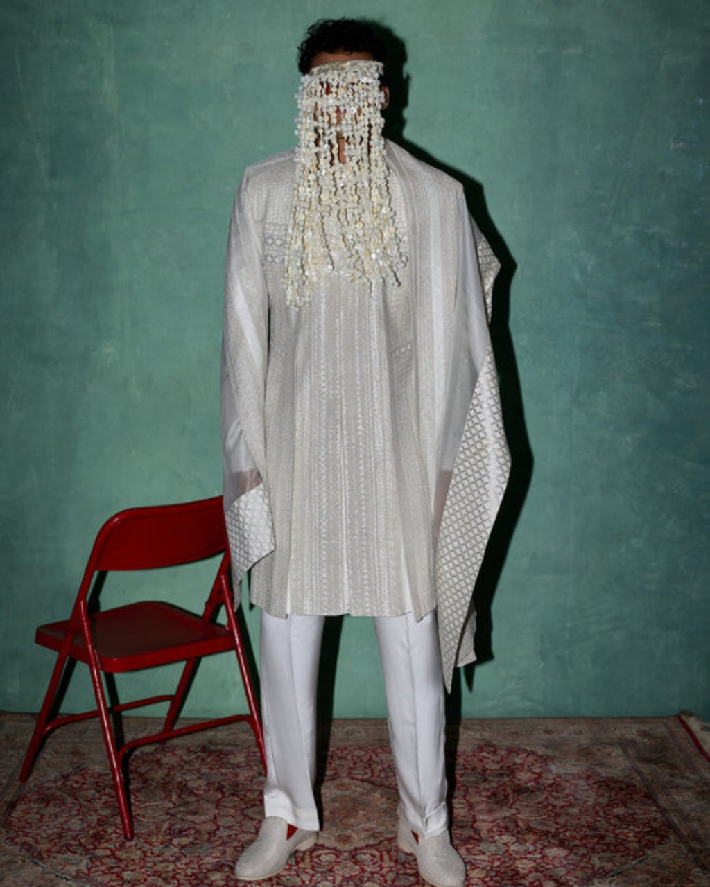 Baroque 2.0 Layered Achkan Set